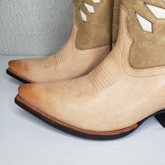 Tecovas By Kristopher Brock The Sadie Leather Boots Womens 9.5 Western SAMPLE - Picture 11 of 16